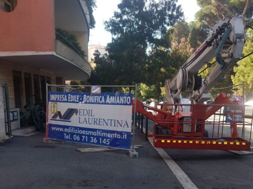 Bonifica cornicioni in amianto