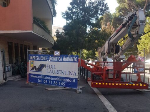 Bonifica cornicioni in amianto